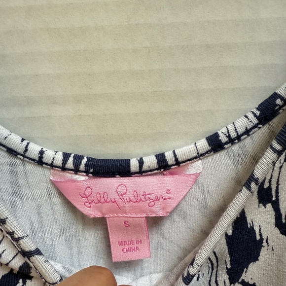 Lilly Pulitzer Skort Dress Blue and white--Size Small - Picture 2 of 4